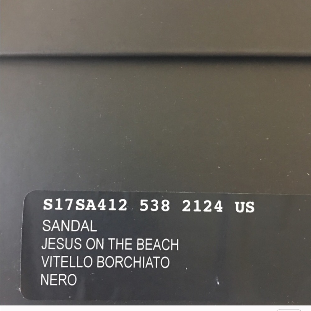 DSQAURED JESUS ON THE BEACH SANDALS - Picture 7 of 7